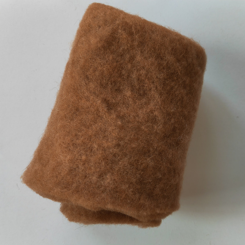 批發(fā)純駝絨絮片 駝絨被紡紗填充物